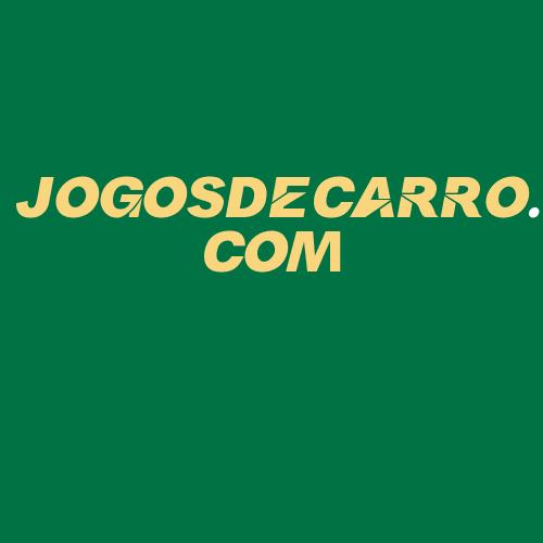 Logo da JOGOSDECARRO